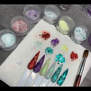 Glitter Acrylic $5 pick a color !